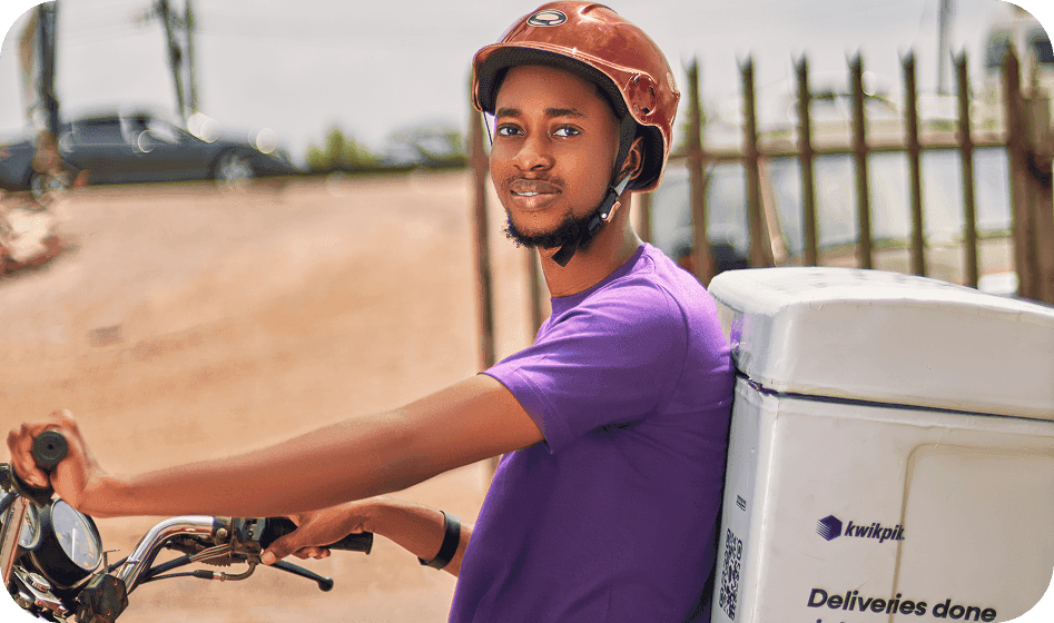 Delivery rider